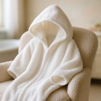 Cape de bain bébé douce et absorbante