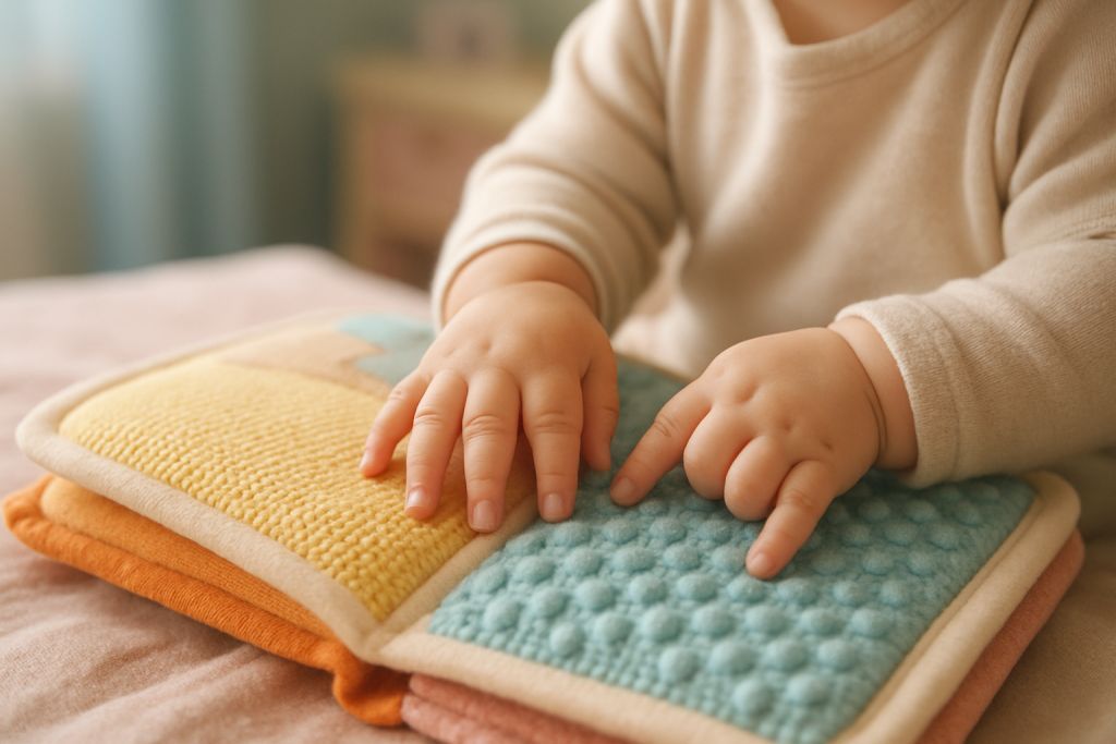 Carnet sensoriel bébé : créez le vôtre