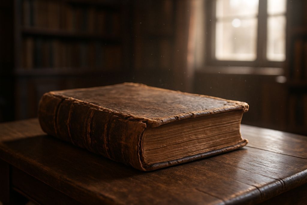 Livre ancien : crée un trésor pour enfant