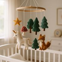 Mobile bébé DIY inspiré d’un conte magique