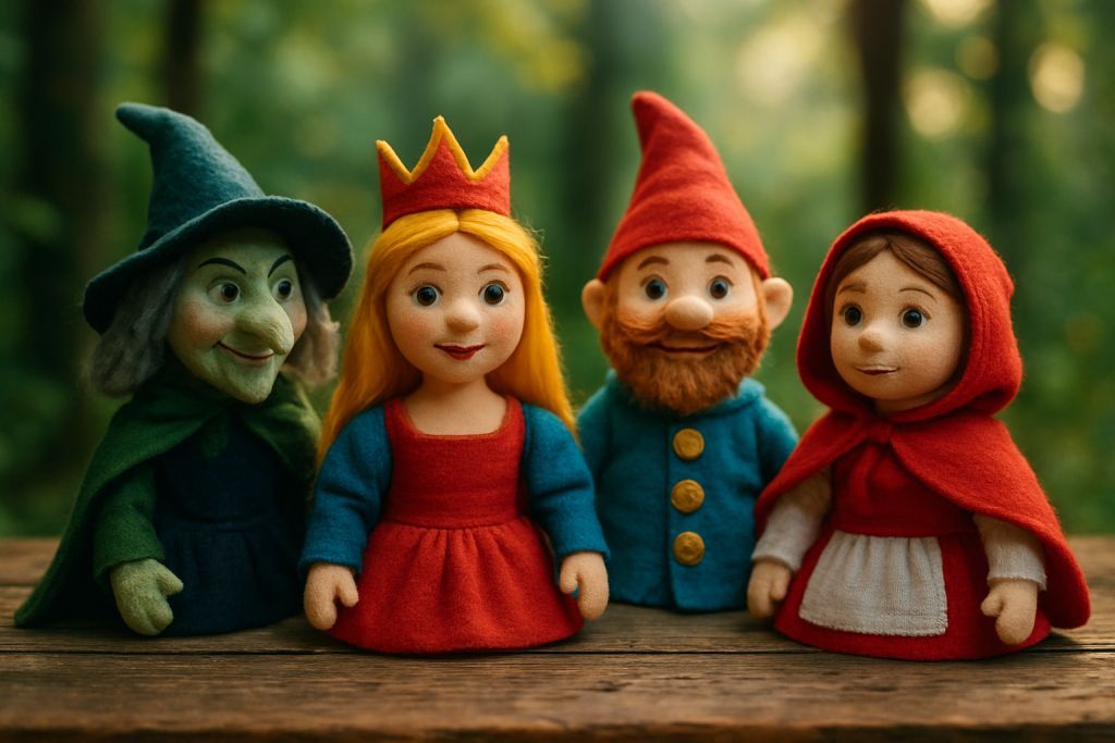 Marionnettes de contes : éveil magique